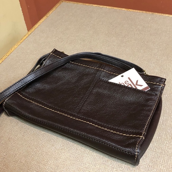 The Sak Handbags - The Sak Iris Leather Demi Clutch - Chocolate